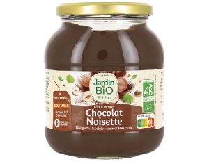 JARDIN BIO Pâte à Tartiner Noisette Cacao Familial - 750 g