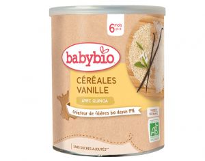 BABYBIO Céréales Vanille avec Quinoa - Dès 6 mois