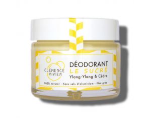CLéMENCE & VIVIEN Déodorant Le Sucré - Ylang-Ylang & Cèdre - 50g