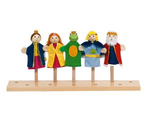GOKI Marionnettes à Doigt Roi des Grenouilles - Dès 2 ans