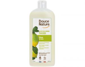 DOUCE NATURE Shampoing Douche Evasion Citron de Sicile - 1L