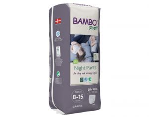 BAMBO NATURE Couches de Nuit Dreamy 8-15 ans - 35-50 kg Girls
