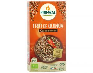PRIMEAL Trio de Quinoa - Blanc Rouge Noir 500 g