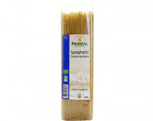 PRIMEAL Spaghetti - Pâtes Complètes - 500g