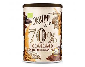 OKAMI Cacao 70% En Poudre Bio - 250 g