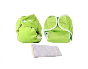 P'TITS DESSOUS Minipack  de Couches Lavables - So Bamboo - Taille Unique (3-15 kg)