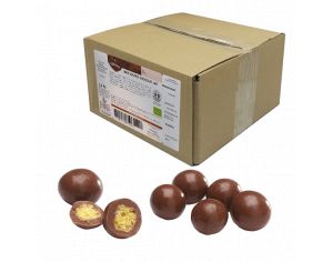 BELLEDONNE Maïs Soufflés Chocolat au Lait Bio - Vrac 2 kg
