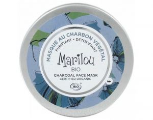 MARILOUBIO Masque Charbon Végétal - 75 ml