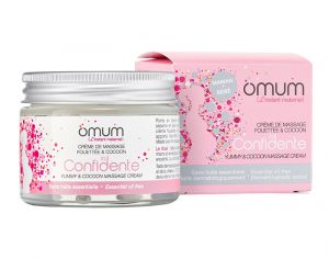 OMUM La Confidente - Crème de Massage Fouettée pour Maman et Bébé - Dès 3 mois - 50 ml