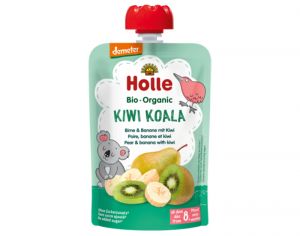 HOLLE Gourde Poire Banane Kiwi - 100 g - Dès 8 mois 