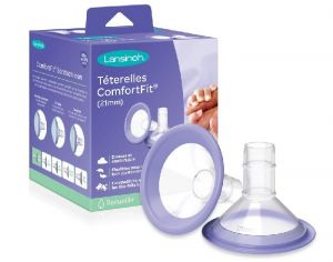 LANSINOH Téterelle Comfort Fit - Lot de 2 21 mm