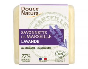 DOUCE NATURE Savonnette de Marseille Lavandin - 100g