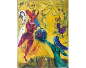 MICHELE WILSON Puzzle La danse de Marc Chagall - 12 Pices - Ds 3 ans 