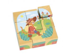 VILAC Cubes en bois - Les contes - Ds 2 ans