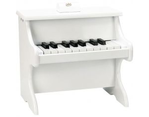 VILAC Piano blanc avec partitions
