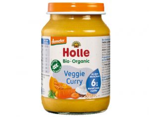 HOLLE Petit Pot Légume - 125 ou 190 g Veggie Curry - 8M