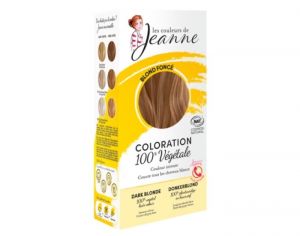 LES COULEURS DE JEANNE Coloration 100% Bio & Végétale - Blond foncé
