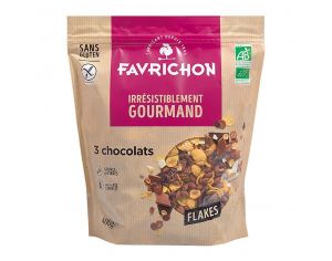 FAVRICHON Flakes 3 Chocolats - 400g