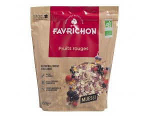 FAVRICHON Muesli Fruits Rouges - 450g