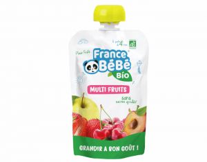 FRANCE BEBE BIO Gourde Multi-Fruits - 100g - Dès 4 mois