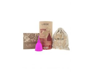  LIEBE Coupe Menstruelle - Rose - Large
