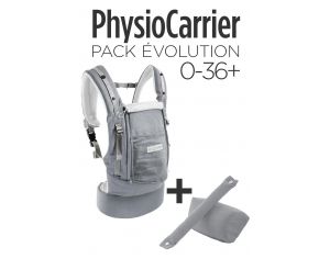 LOVE RADIUS PhysioCarrier Pack Evolution - Tout Gris - 0-36+