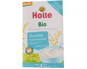 HOLLE Bouillie de Flocons d'Avoine - 250g - Dès 4 mois