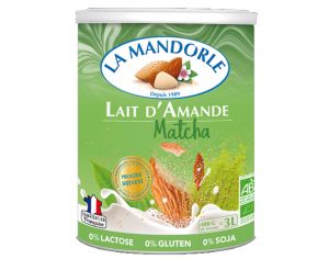 LA MANDORLE Lait d'Amande Matcha en Poudre - 400g