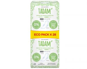 TADAM Ecopack Serviettes avec Ailettes Normal +