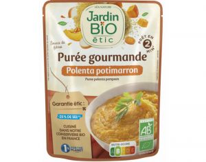 JARDIN BIO Purée de Polenta Potimarron Sans Gluten - 250 g