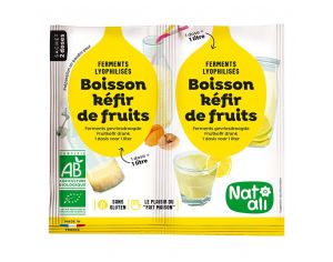 NAT-ALI Ferment Pour Boisson Kéfir De Fruit - 2x5g 