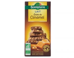 BONNETERRE Chocolat Lait Éclats de Caramel - 100 g