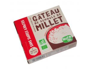 NAT-ALI Préparation Pour Gâteau De Semoule De Millet Sans Sucres Ajoutés - 4x0,5l - 168g 