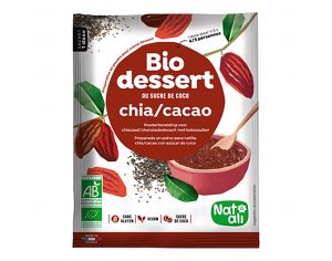 NAT-ALI Préparation Pour Crème Chia-Cacao - 70gr 