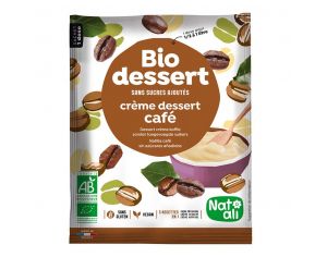 NAT-ALI Biocrème Café Sans Sucres Ajoutés - 1L