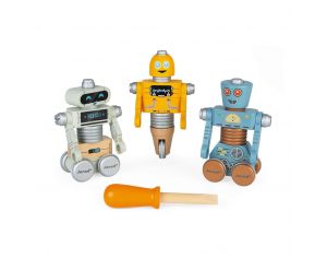JANOD Robots à Construire Brico'Kids - Dès 3 ans