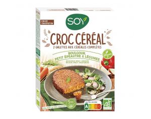 SOY Croc' Céréales Boulgour Petit Epeautre Légumes - 2x100g