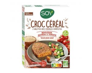 SOY Croc' Céréales Boulgour Quinoa Tomate - 2x100g