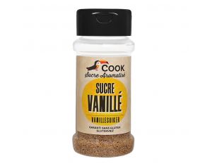 COOK Sucre de Canne Vanillé Bio - 65g