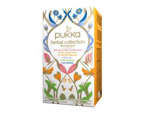 PUKKA Assortiment d'infusions Bio Herbal Collection - 20 sachets 