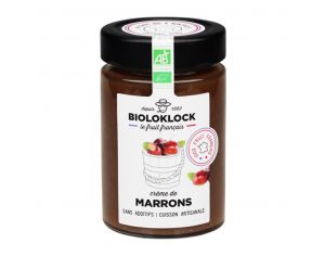 BIOLO'KLOCK Crème de Marrons Bio - 230g