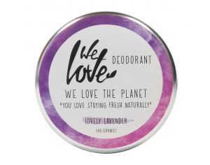 WE LOVE THE PLANET Déodorant Crème Lovely Lavender - 48g 