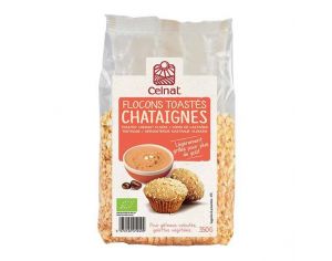 CELNAT Flocons De Châtaigne Toastés - 350g
