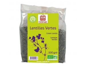 CELNAT Lentilles Vertes - 500g