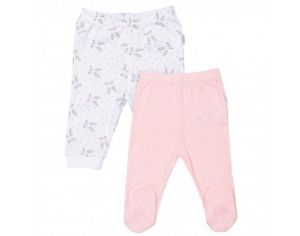 SEVIRA KIDS Set de 2 Pantalons Bébé en Coton Bio - LÉONIE