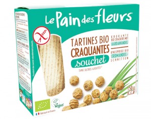 LE PAIN DES FLEURS Tartines Craquantes au Souchet - 150 g