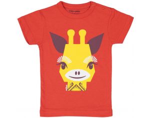 COQ EN PATE T-shirt en Coton Bio - Girafe 1 A