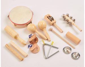 TICKIT Set de 10 instruments de percussion
