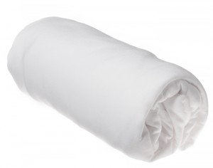 EASYDORT Drap Housse Jersey Coton - 40 x 80 cm Blanc