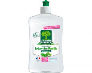 L'ARBRE VERT Liquide Vaisselle Menthe Basilic - 500 ml